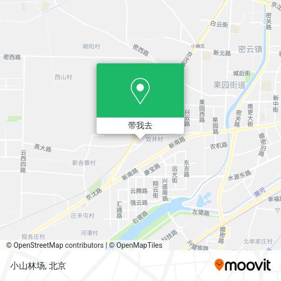 小山林场地图