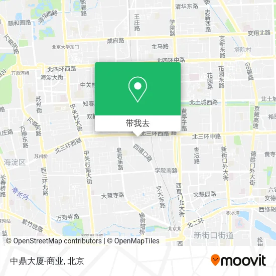 中鼎大厦-商业地图