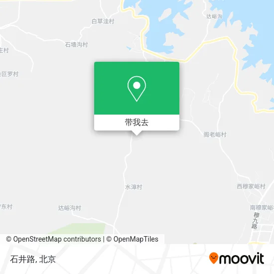 石井路地图