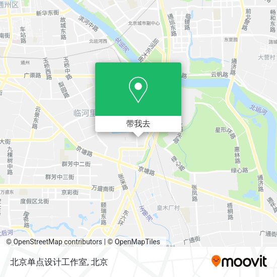 北京单点设计工作室地图