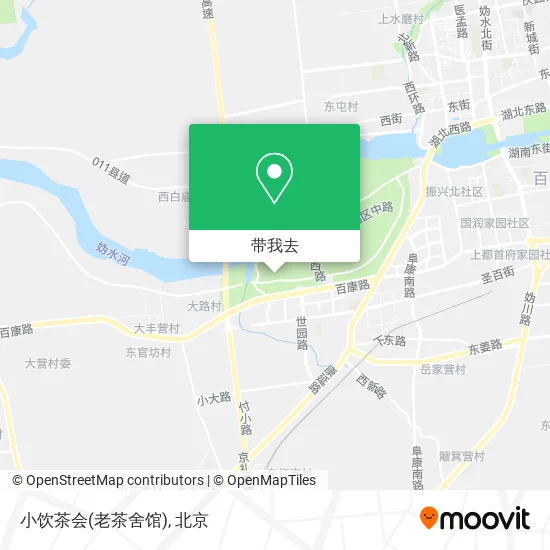 小饮茶会(老茶舍馆)地图