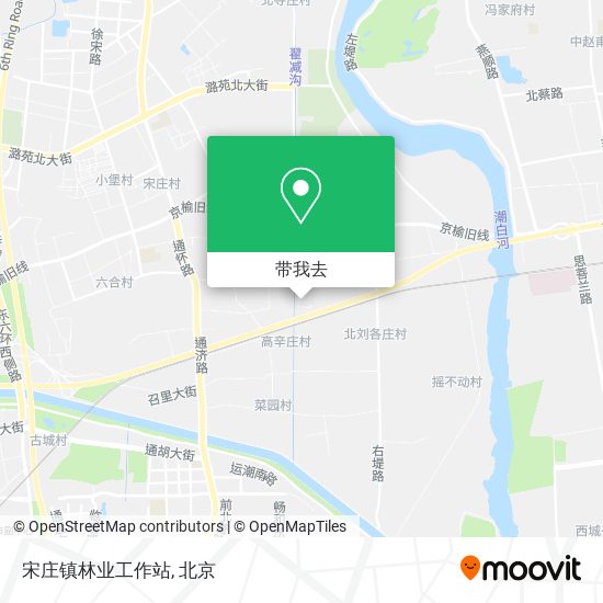 宋庄镇林业工作站地图