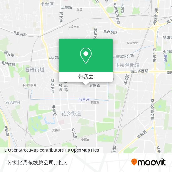 南水北调东线总公司地图