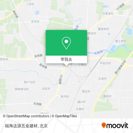 福海达源五金建材地图