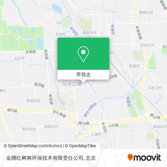 金隅红树林环保技术有限责任公司地图