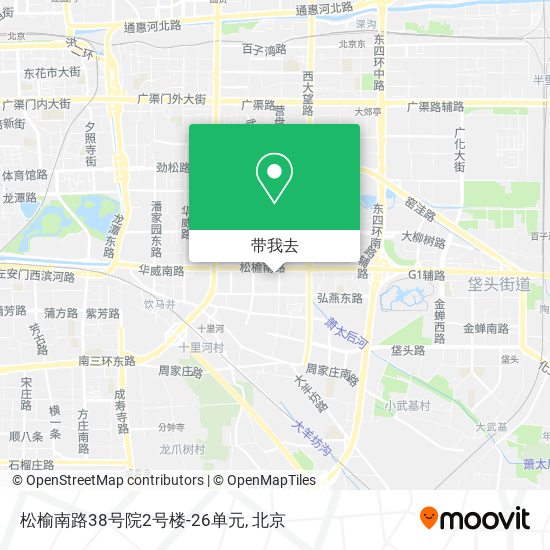 松榆南路38号院2号楼-26单元地图