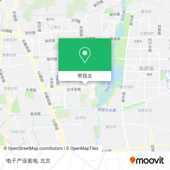 电子产业基地地图