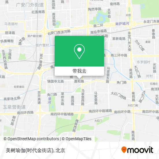 美树瑜伽(时代金街店)地图