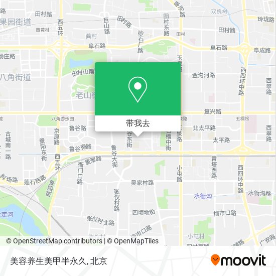 美容养生美甲半永久地图
