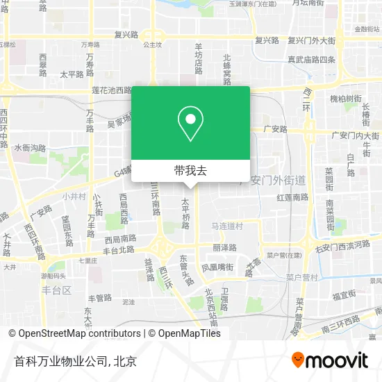 首科万业物业公司地图