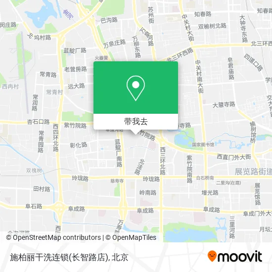 施柏丽干洗连锁(长智路店)地图
