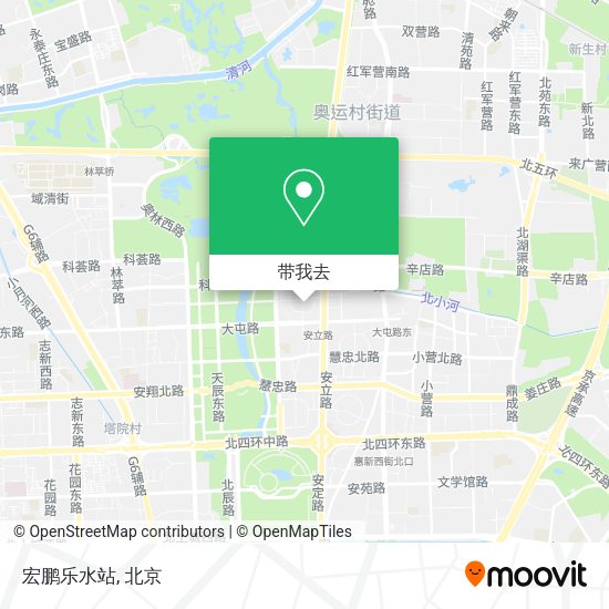 宏鹏乐水站地图