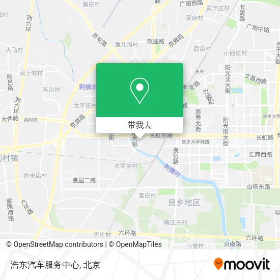 浩东汽车服务中心地图