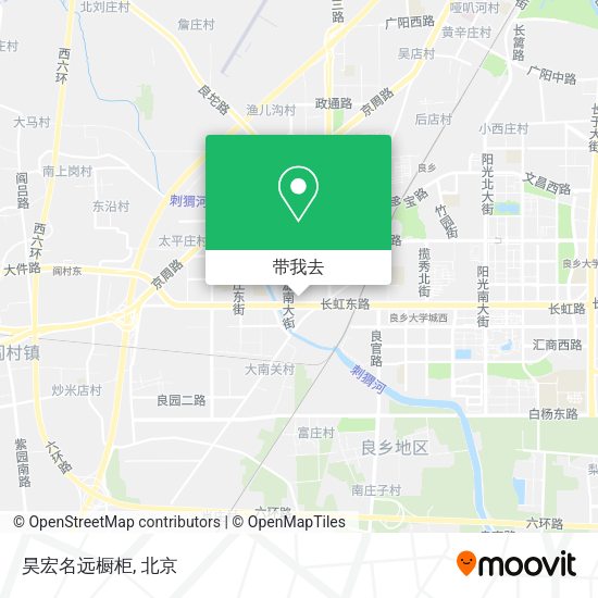 昊宏名远橱柜地图