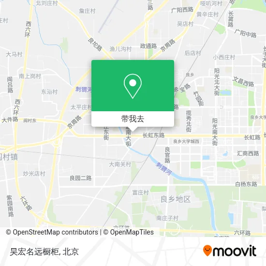 昊宏名远橱柜地图