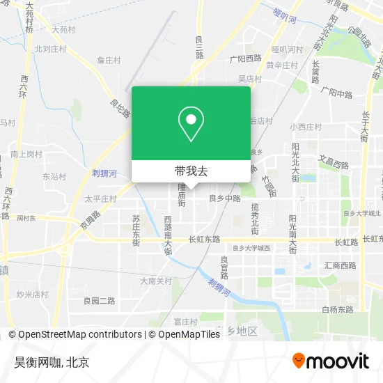 昊衡网咖地图