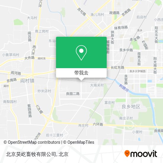北京昊屹畜牧有限公司地图