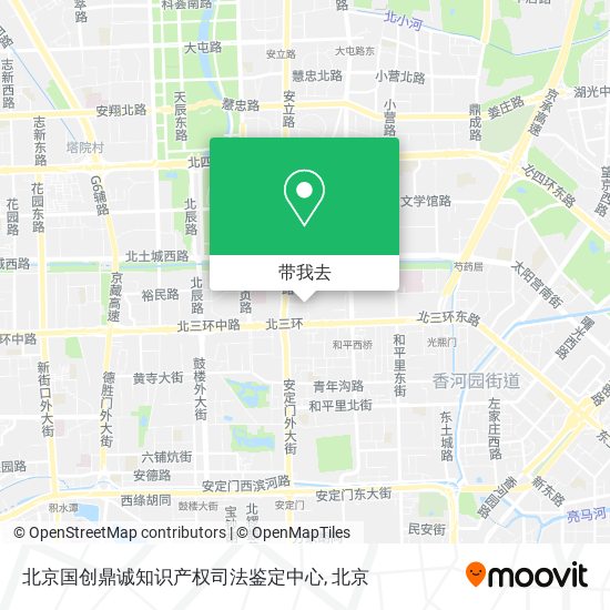 北京国创鼎诚知识产权司法鉴定中心地图