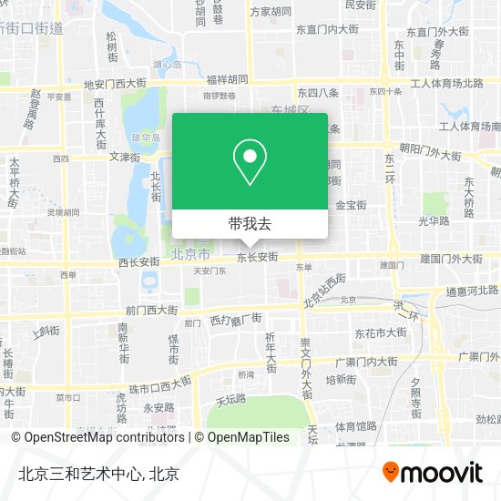 北京三和艺术中心地图