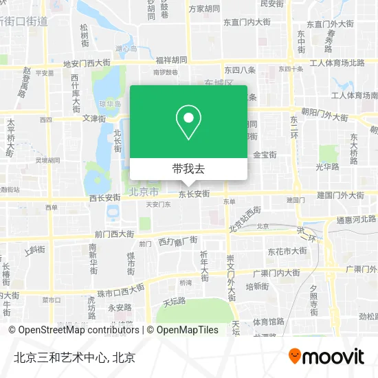 北京三和艺术中心地图