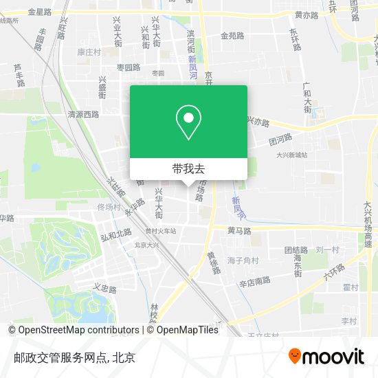 邮政交管服务网点地图