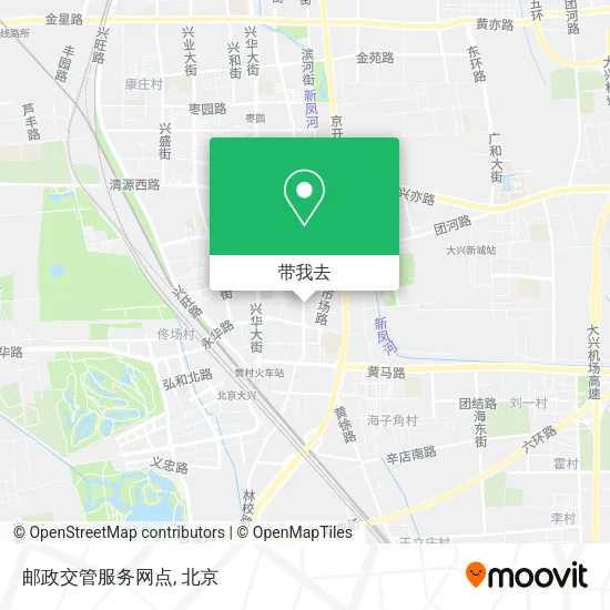 邮政交管服务网点地图