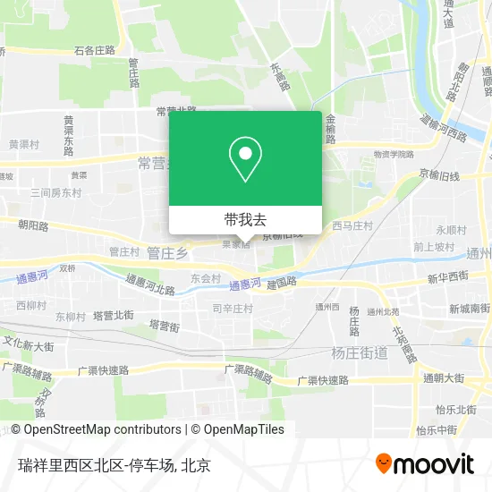 瑞祥里西区北区-停车场地图
