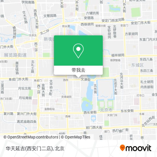 华天延吉(西安门二店)地图