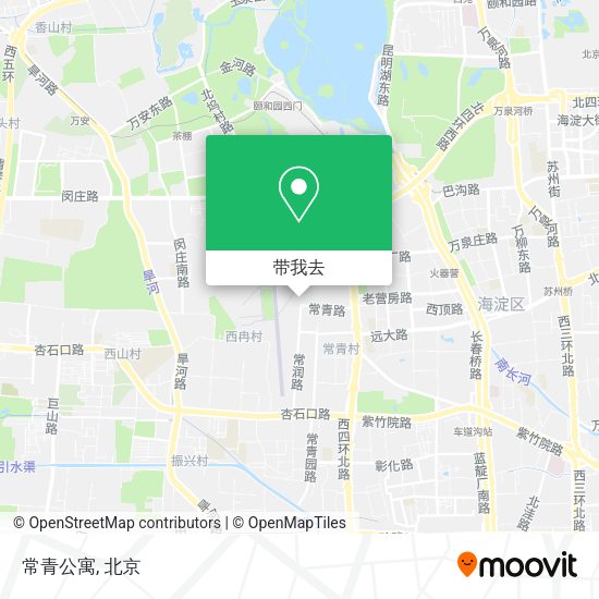 常青公寓地图