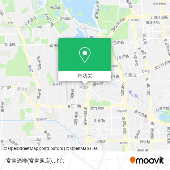 常青酒楼(常青园店)地图