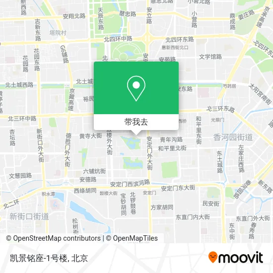 凯景铭座-1号楼地图