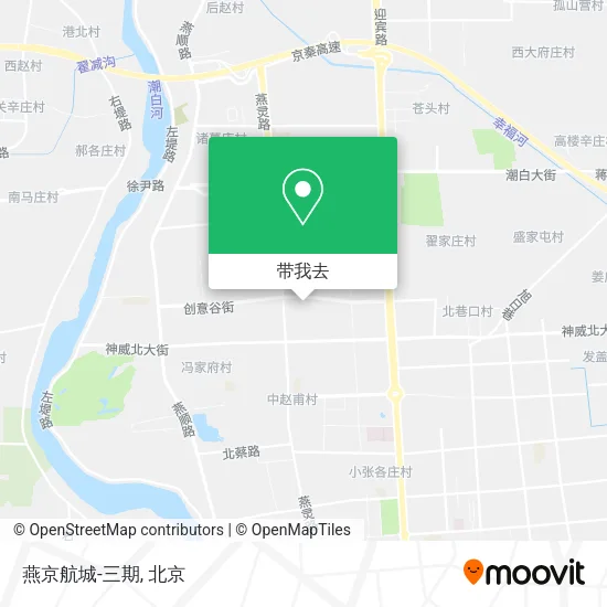 燕京航城-三期地图