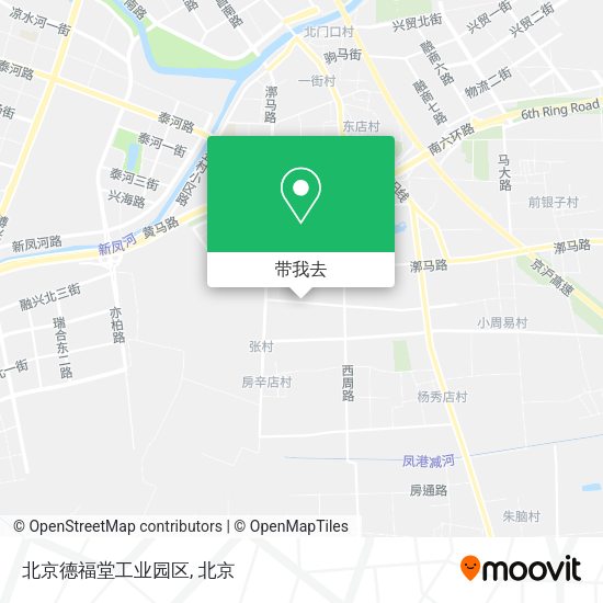 北京德福堂工业园区地图