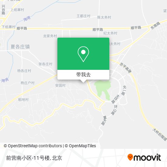 前营南小区-11号楼地图