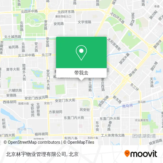 北京林宇物业管理有限公司地图