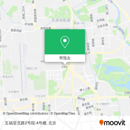 五福堂北路2号院-4号楼地图