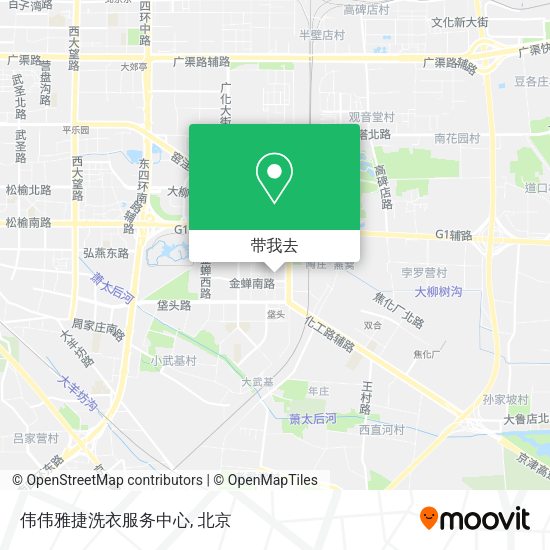 伟伟雅捷洗衣服务中心地图