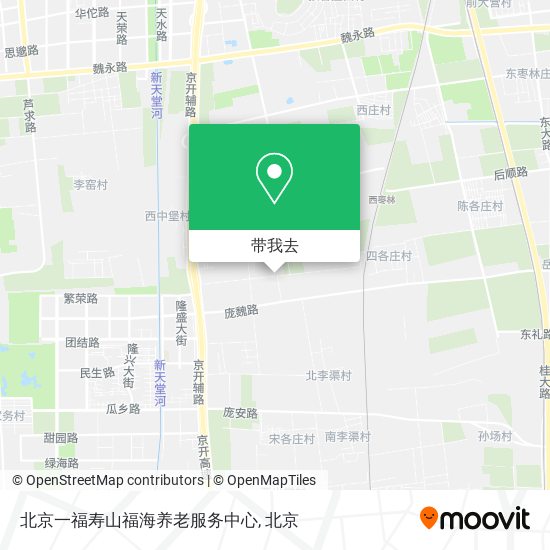 北京一福寿山福海养老服务中心地图