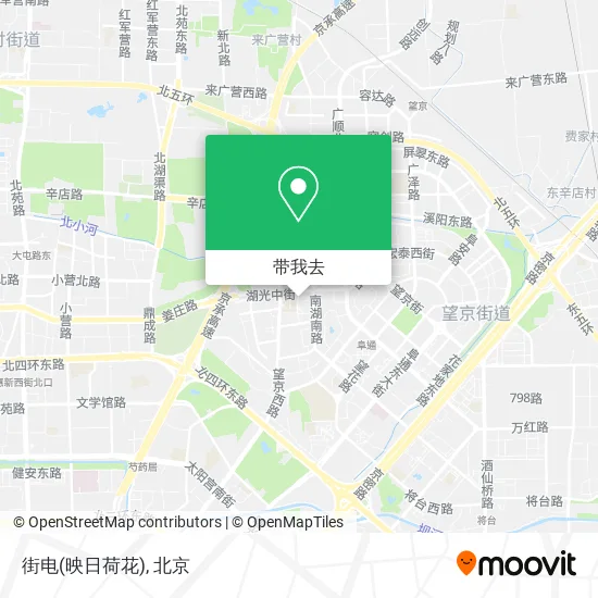 街电(映日荷花)地图