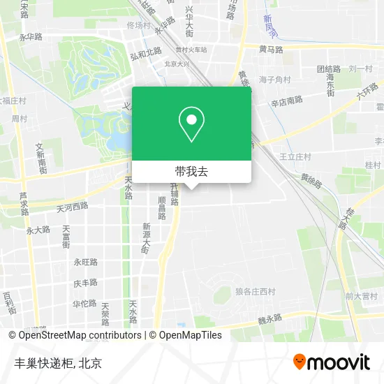 丰巢快递柜地图