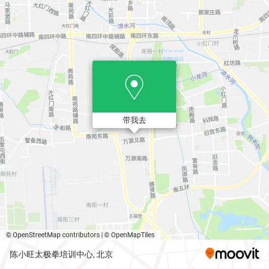 陈小旺太极拳培训中心地图