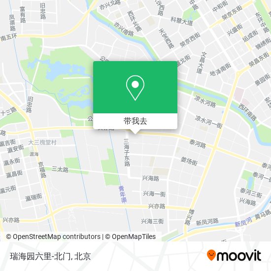 瑞海园六里-北门地图