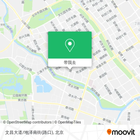 文昌大道/地泽南街(路口)地图