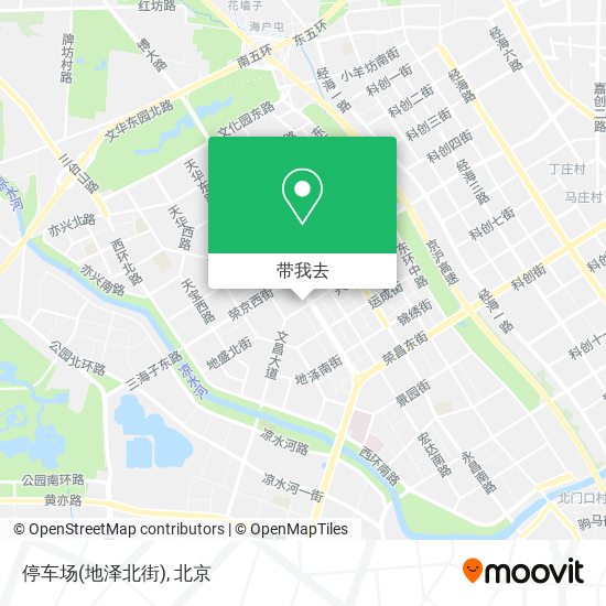 停车场(地泽北街)地图