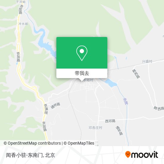 闻香小驻-东南门地图