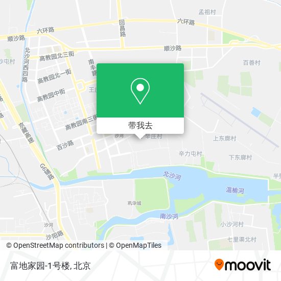 富地家园-1号楼地图