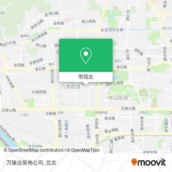 万隆达装饰公司地图
