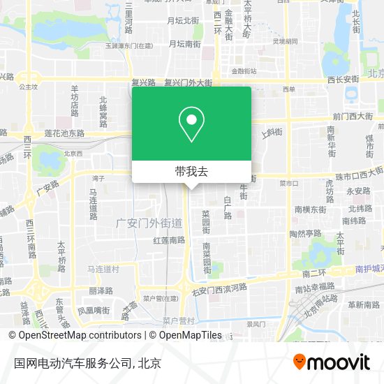 国网电动汽车服务公司地图