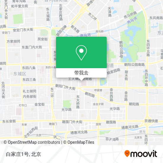 白家庄1号地图