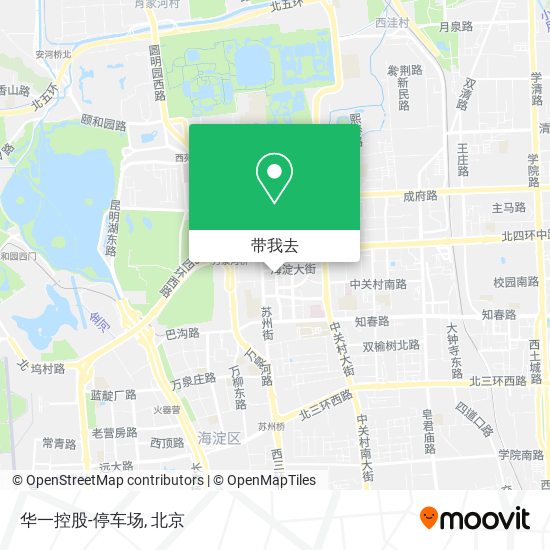 华一控股-停车场地图